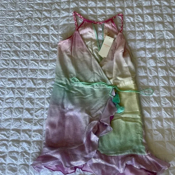 Rococo Sand Pax sequin tri color mini dress - Picture 6 of 16